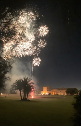 Feuerwerk während einer Veranstaltung