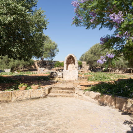 Detail of the hotel gardens