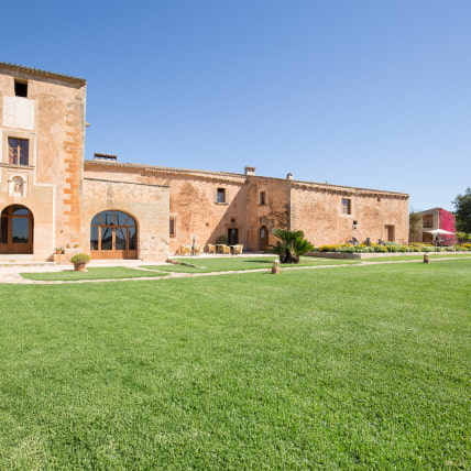 Hotel façade and exterior areas